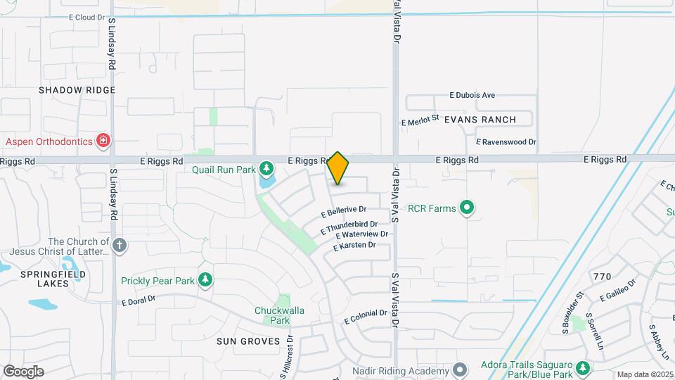 4822 E Cherry Hills Dr Map and Location Details