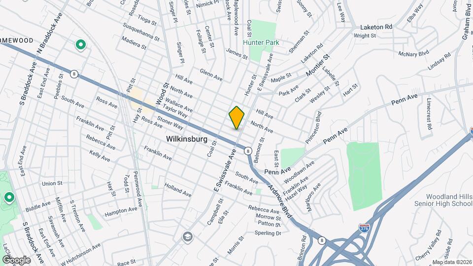 1026 Wallace Ave Mapa y Detalles de la Ubicación