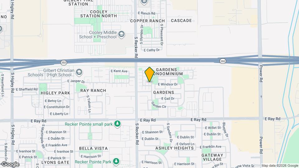 4084 E Windsor Dr Mapa y Detalles de la Ubicación