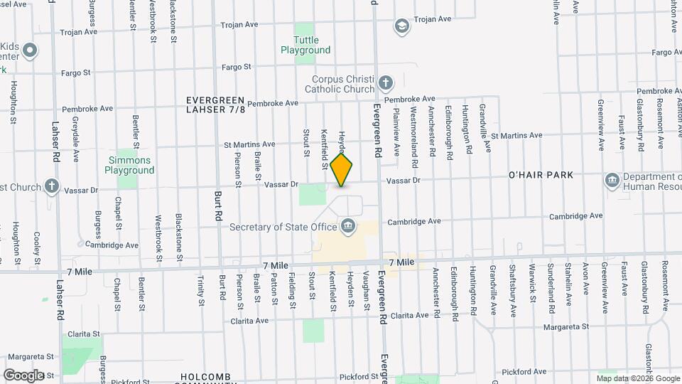 19311 Votrobeck Dr Map and Location Details