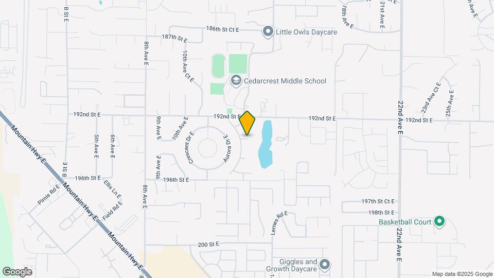 1220 193rd St E Map and Location Details