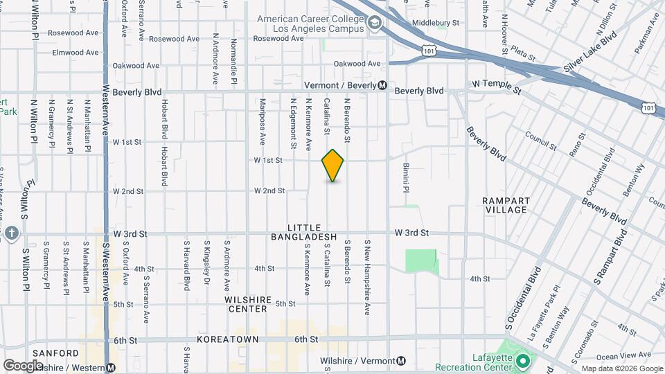 144 S Catalina St Map and Location Details