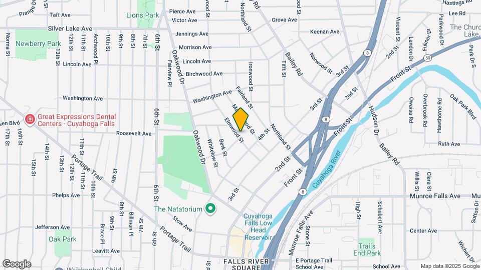 2549 Elmwood St Map and Location Details