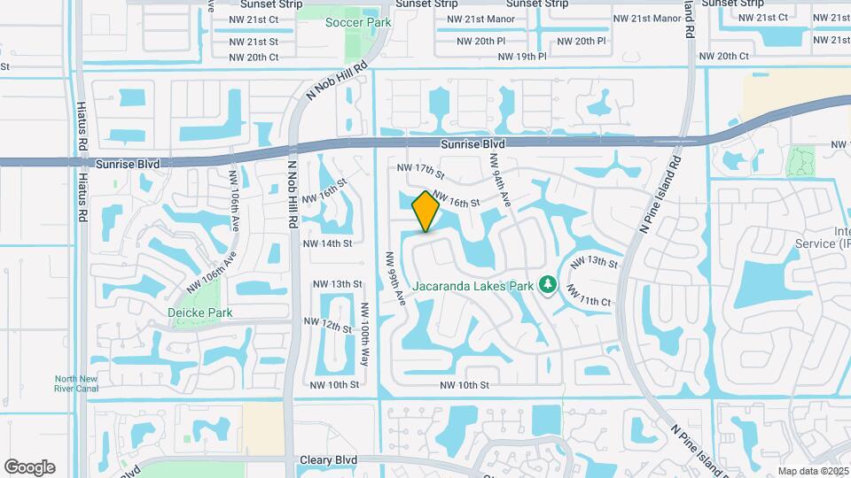 9701 NW 14th St Map and Location Details