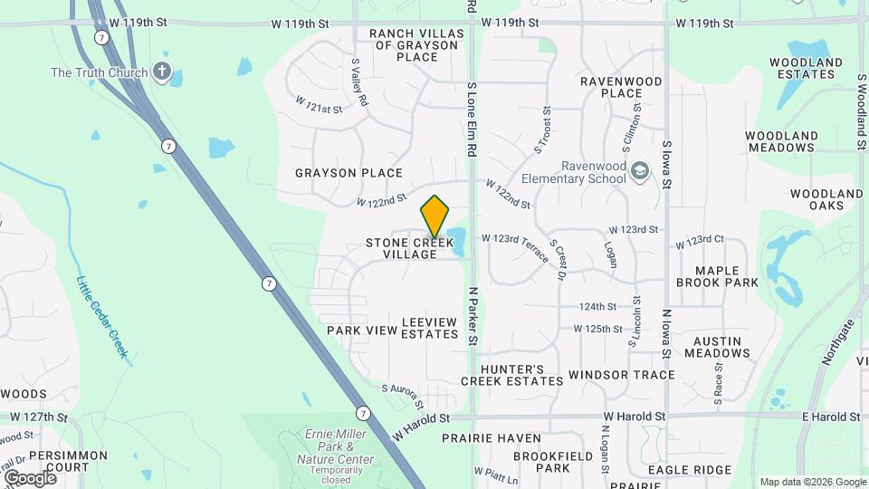 12337 S Tallgrass Dr Map and Location Details