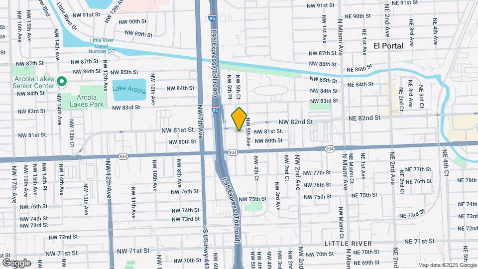 8089-8099 NW 5th Ct Mapa y Detalles de la Ubicación