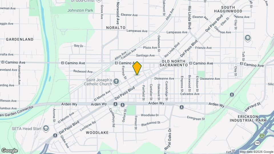 1928 El Monte Ave Map and Location Details