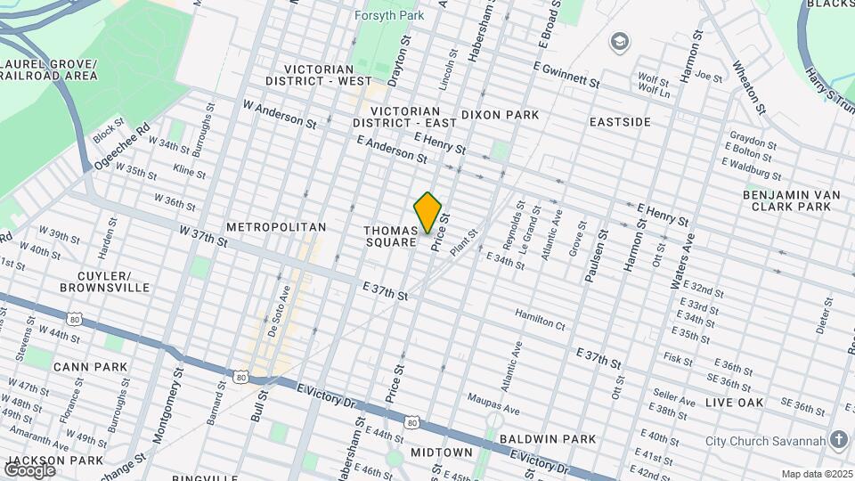 407 E 34th St Mapa y Detalles de la Ubicación