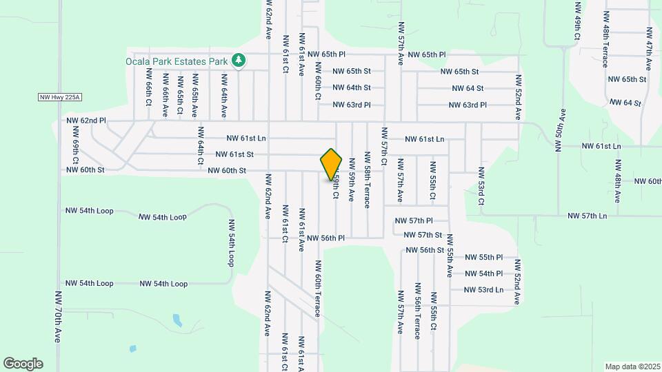 5900 NW 59th Ct Map and Location Details