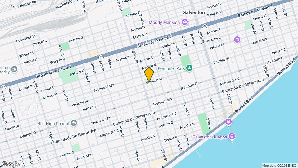 3209 Ursuline St Map and Location Details