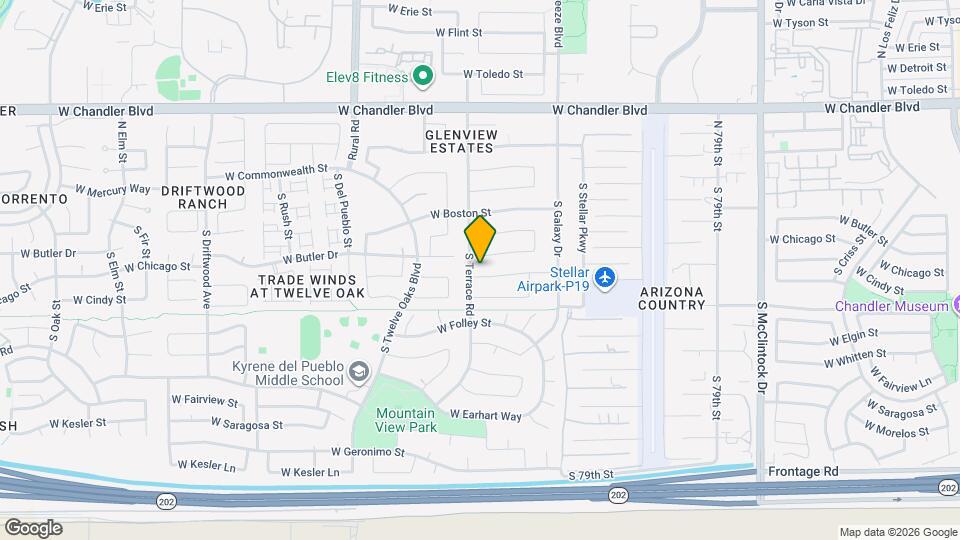 4624 W Chicago St Map and Location Details