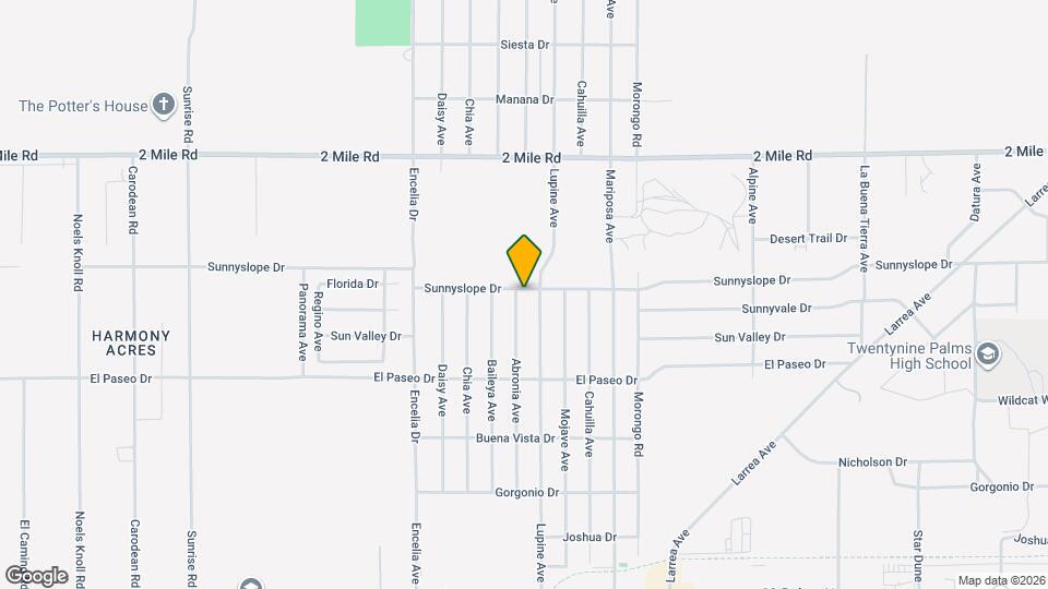 71897 Sunnyslope Dr Map and Location Details