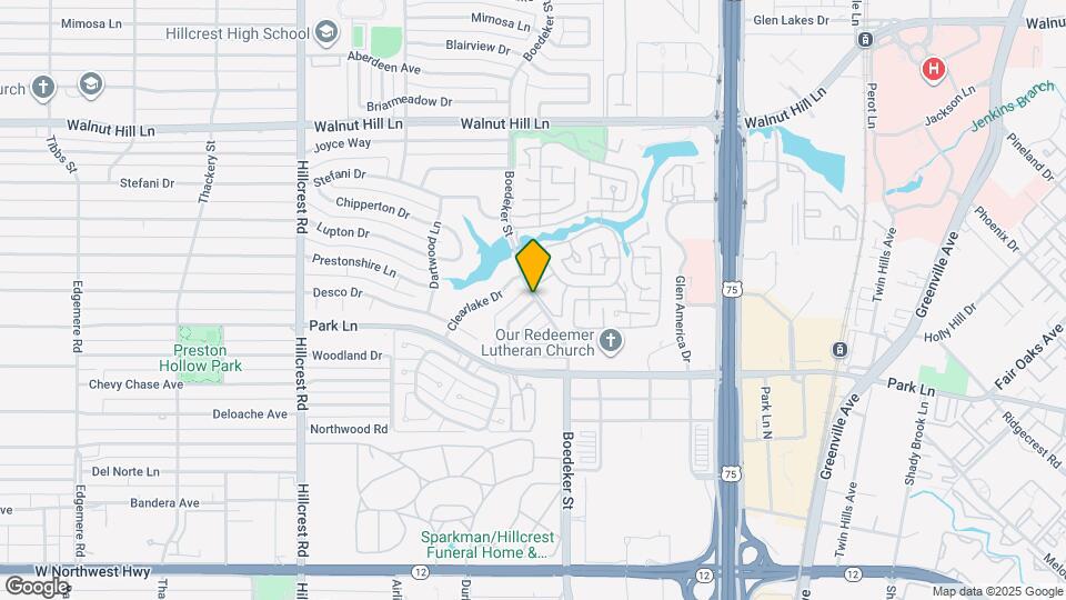 9005 Villa Park Cir Map and Location Details