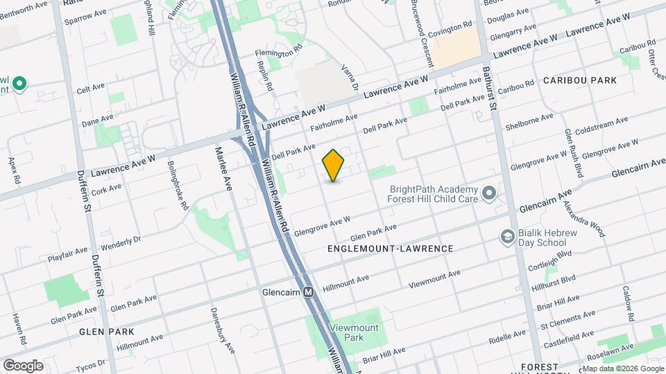 17 Fraserwood Ave, Unit 4 Map and Location Details