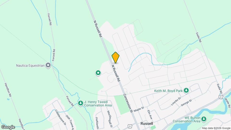 975 N Russell Rd Map and Location Details