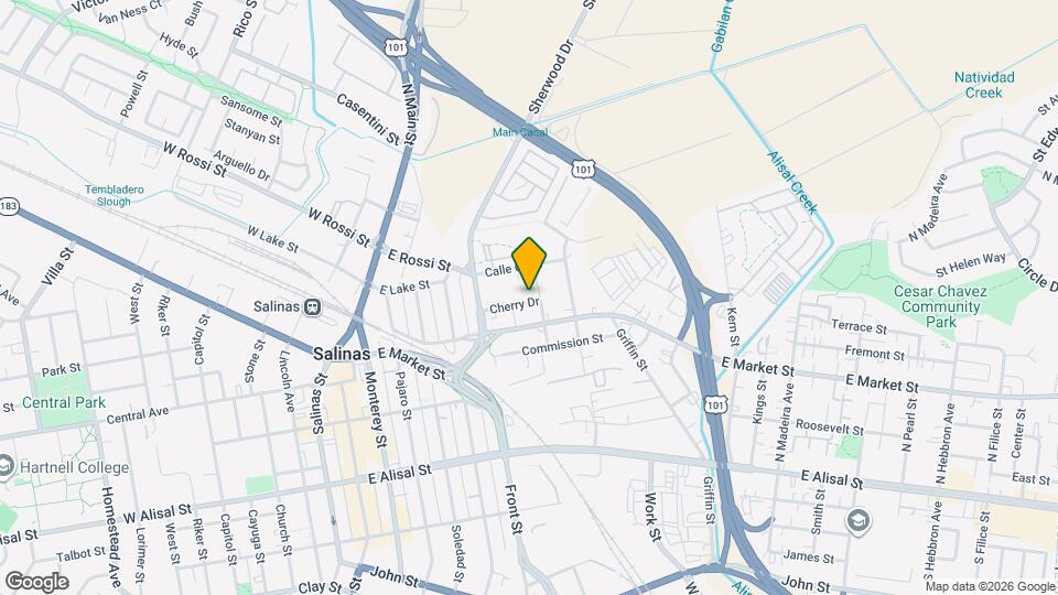 265 Cherry Dr Map and Location Details