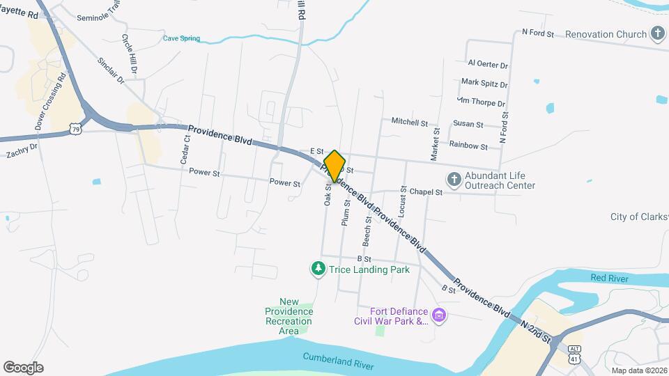 3136 Brook Hill Dr Map and Location Details