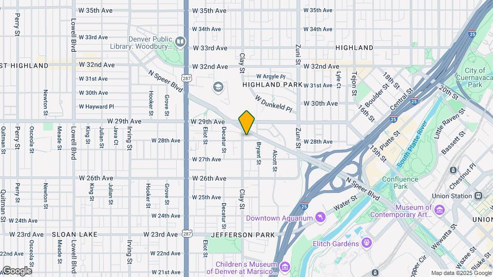 Highland Square Lofts Map and Location Details