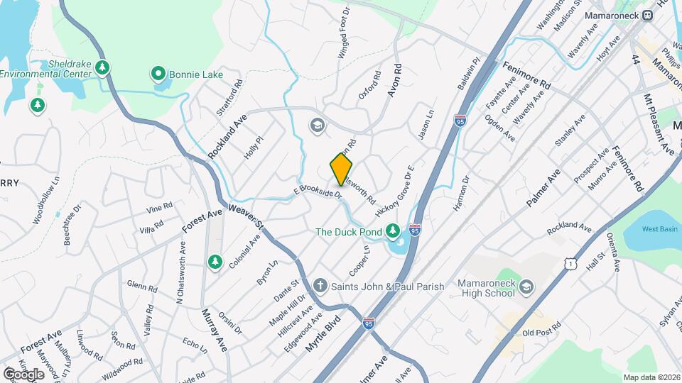 58 E Brookside Dr Map and Location Details