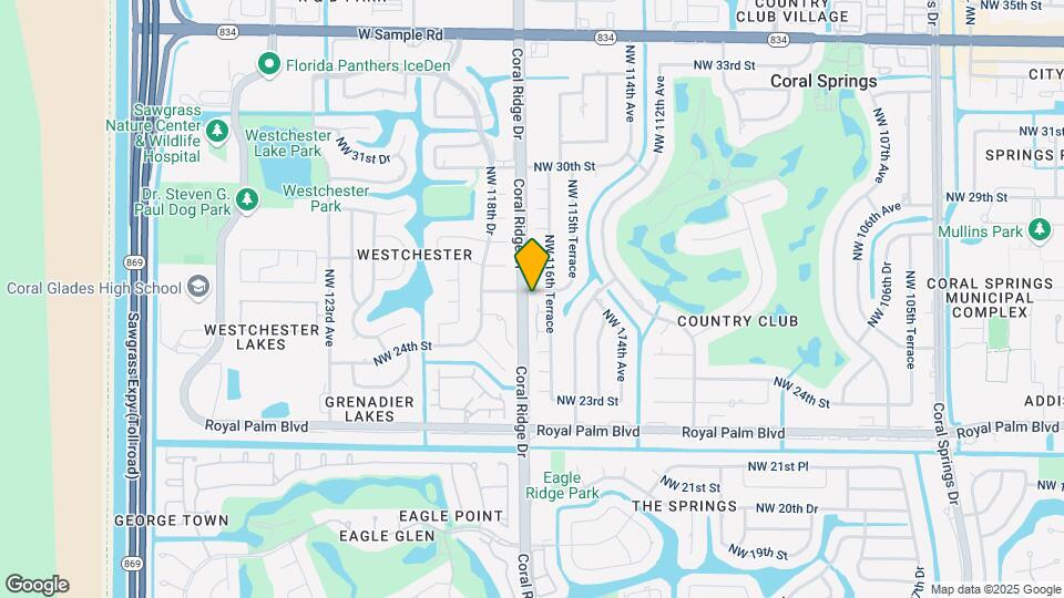 11624 NW 26th Ct Map and Location Details