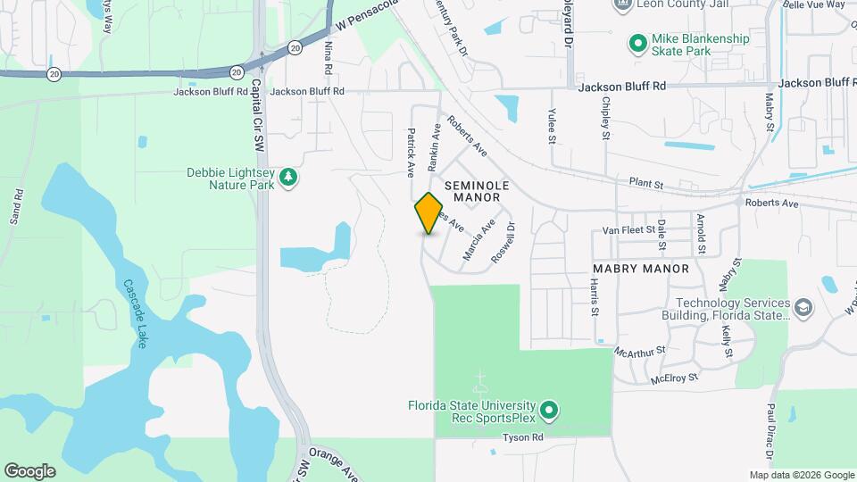 1625 Rankin Ave Map and Location Details