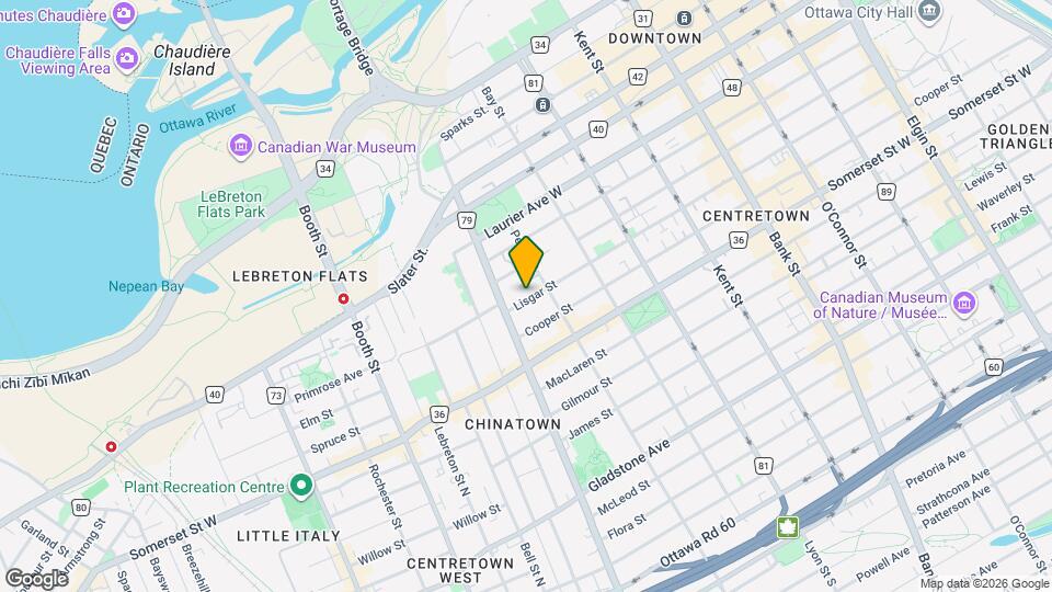581 Lisgar St Map and Location Details