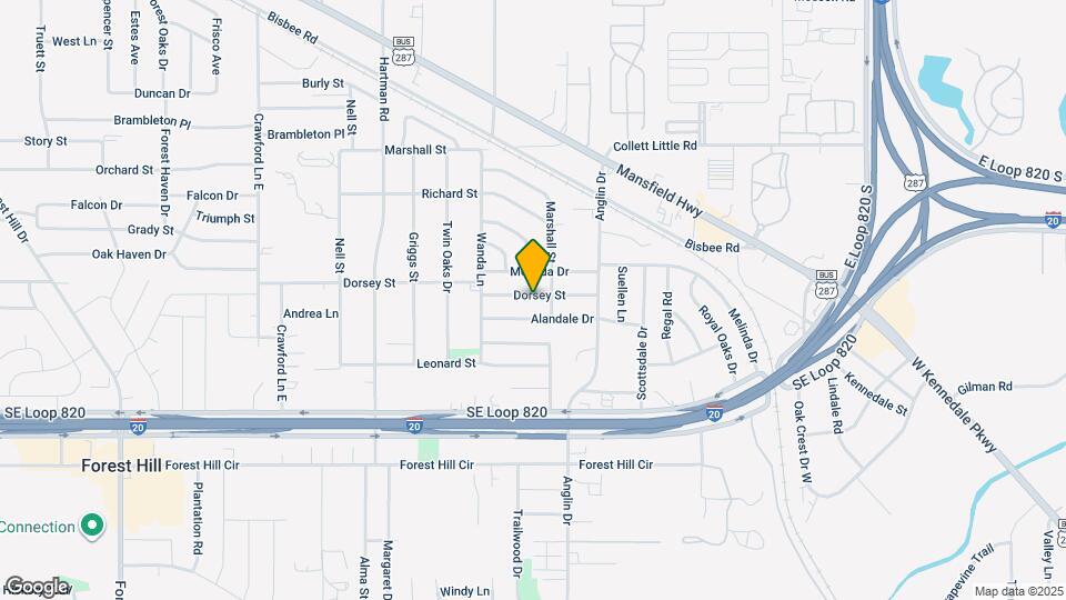 4736 Dorsey St Map and Location Details