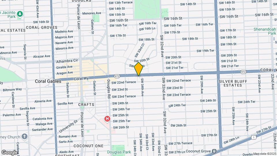 3410 Coral Way, Unit 405 Mapa y Detalles de la Ubicación