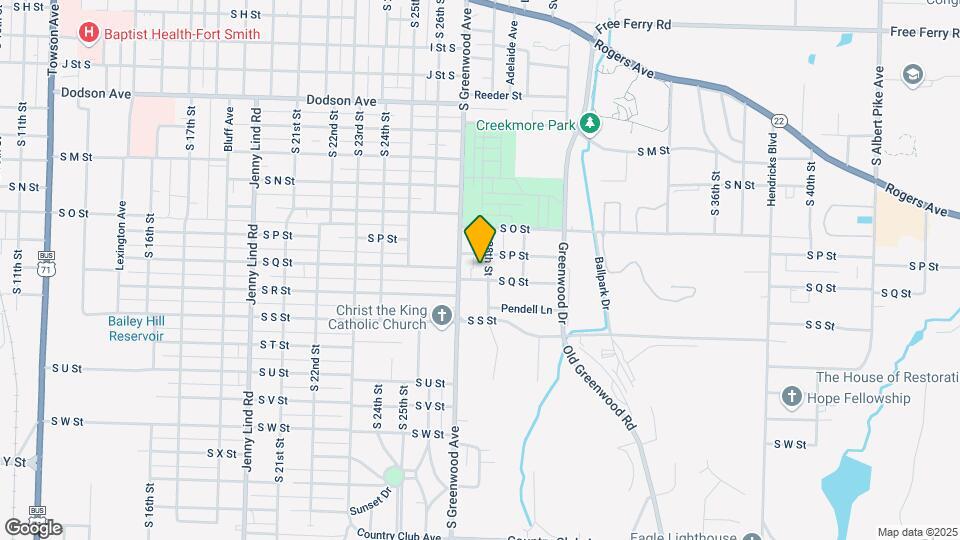 1716 S 28th St, Unit 1716 Half Map and Location Details