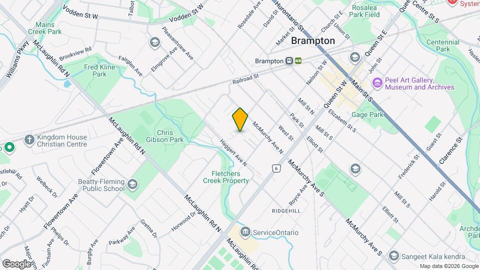 43 Denison Ave Map and Location Details