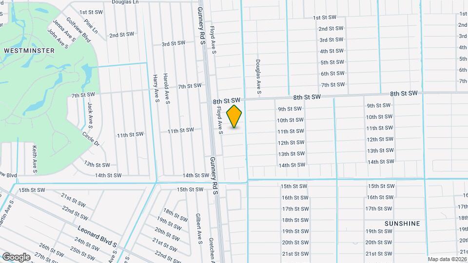 4306 11th St SW Map and Location Details