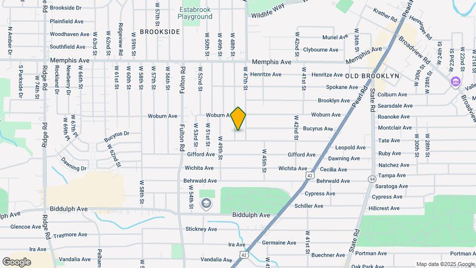 4455 W 48th St Map and Location Details