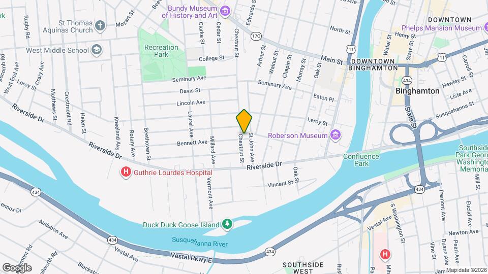 22 Chestnut St Mapa y Detalles de la Ubicación