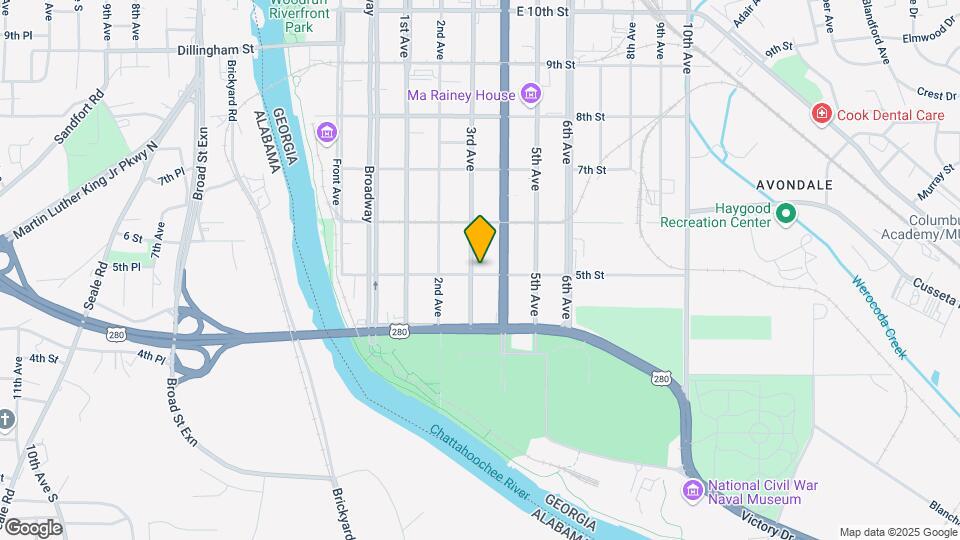 502 3rd Ave Map and Location Details