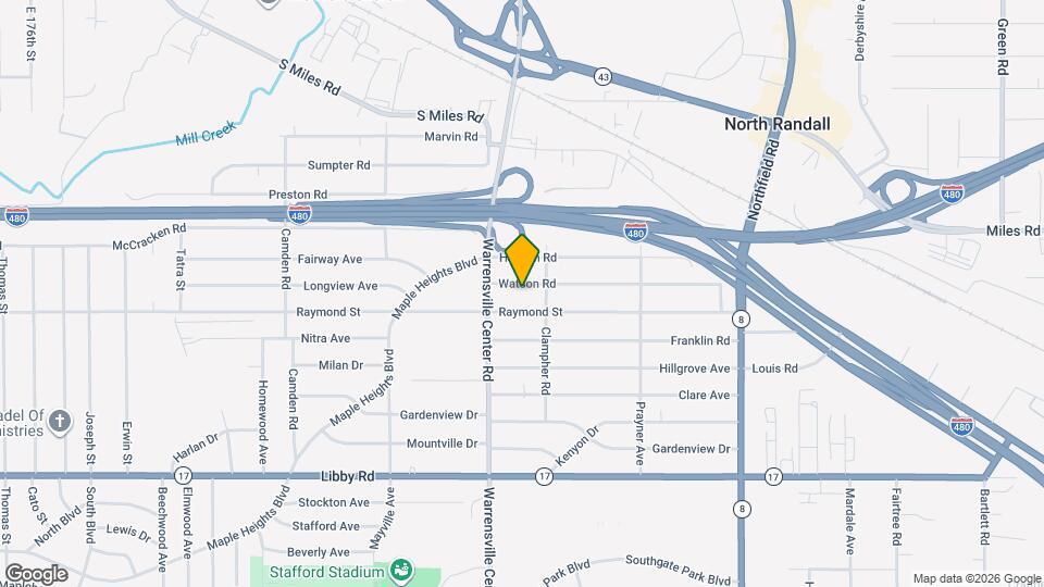 20600 Watson Rd Map and Location Details