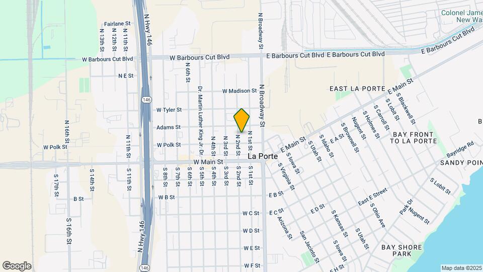 212 N 2nd St Map and Location Details
