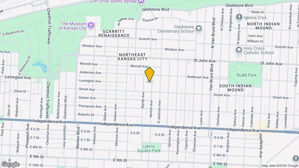 328 Norton Ave Map and Location Details