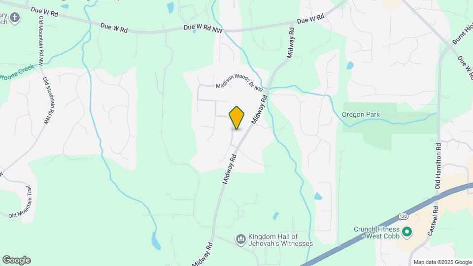 124 Mayes Farm Rd NW Mapa y Detalles de la Ubicación