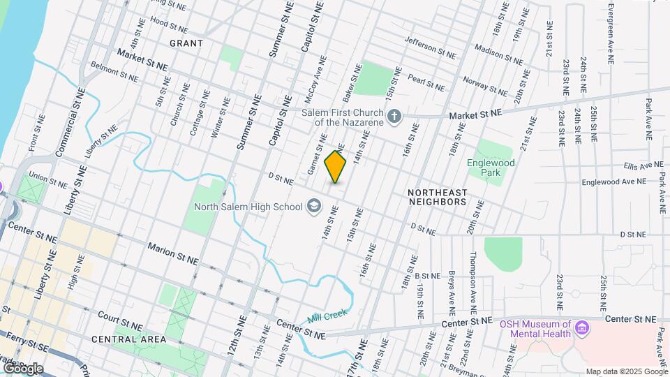 920 13th St NE Map and Location Details