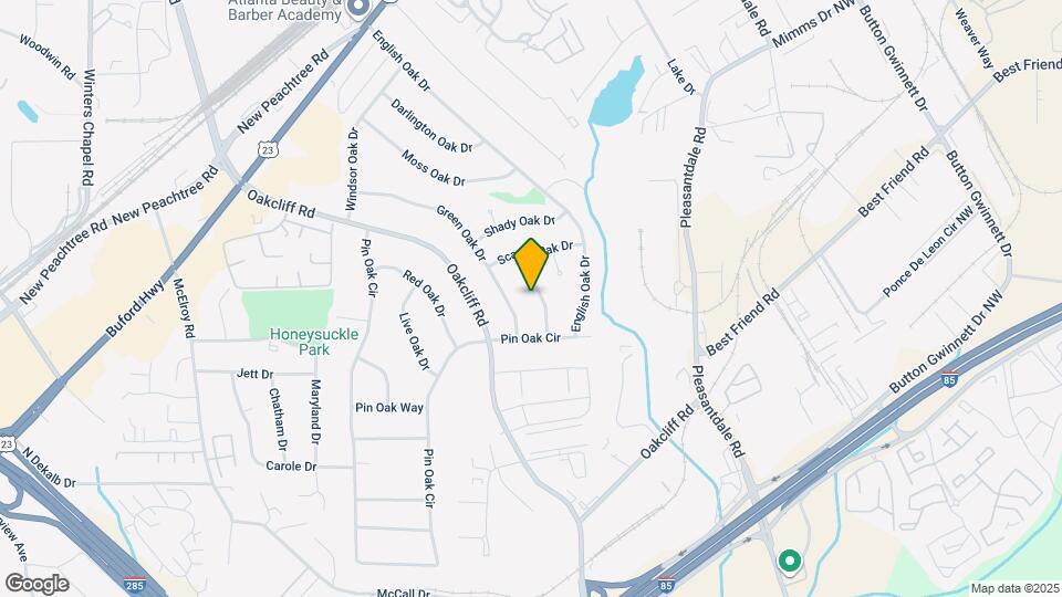 3948 Spanish Oak Dr Map and Location Details