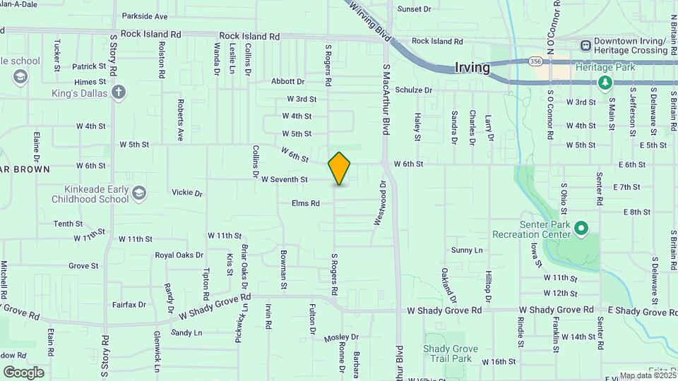 656 S Rogers Rd Map and Location Details
