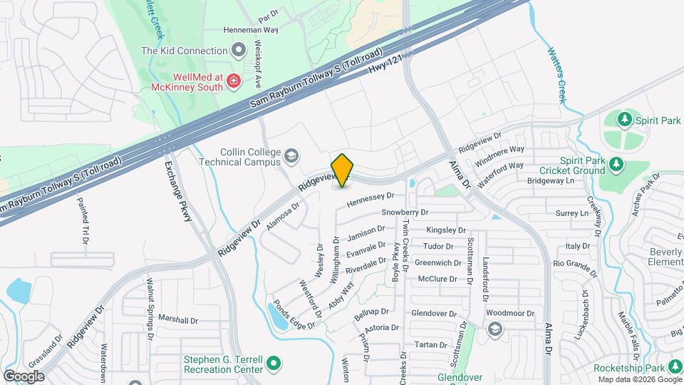 1533 Teresa Ann Ln Mapa y Detalles de la Ubicación