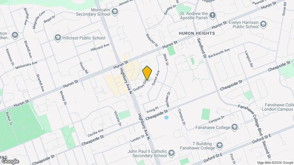 42 Godfrey Dr Map and Location Details