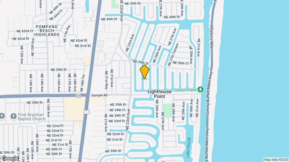 3741 NE 25th Ave Mapa y Detalles de la Ubicación
