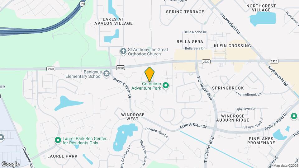 6814 Summer Bridge Ln Map and Location Details