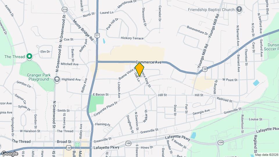 110 Oak Ln Map and Location Details