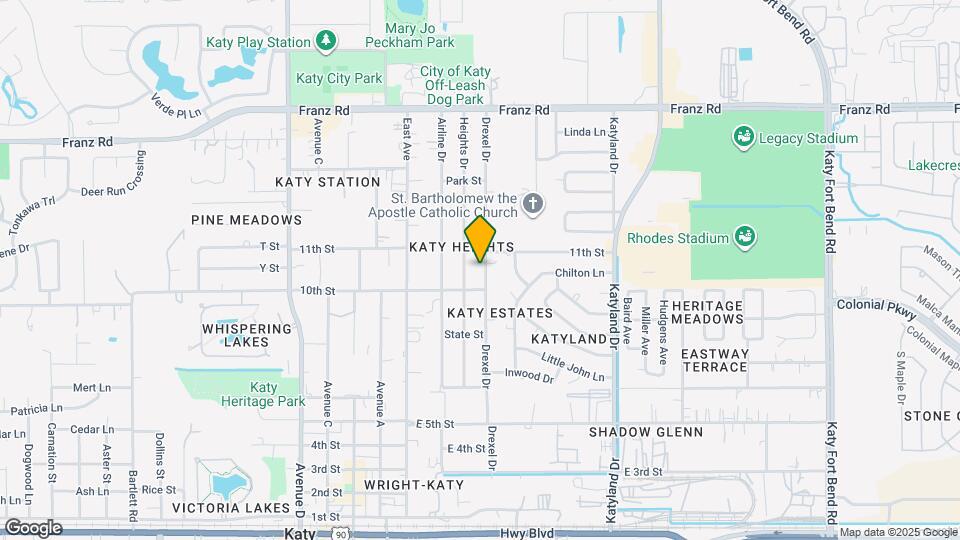 1611 Drexel Dr Map and Location Details