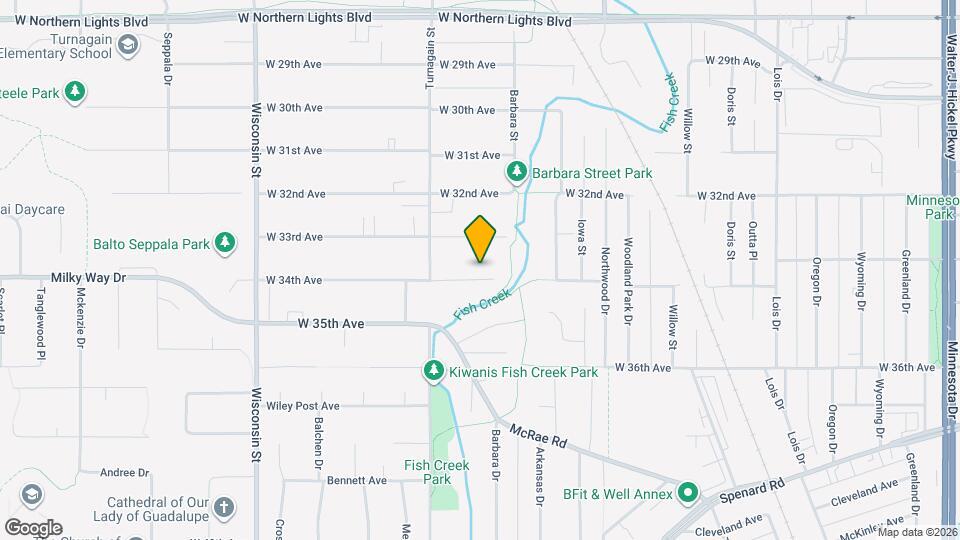 2633 W 34th Ave, Unit 2633 Map and Location Details