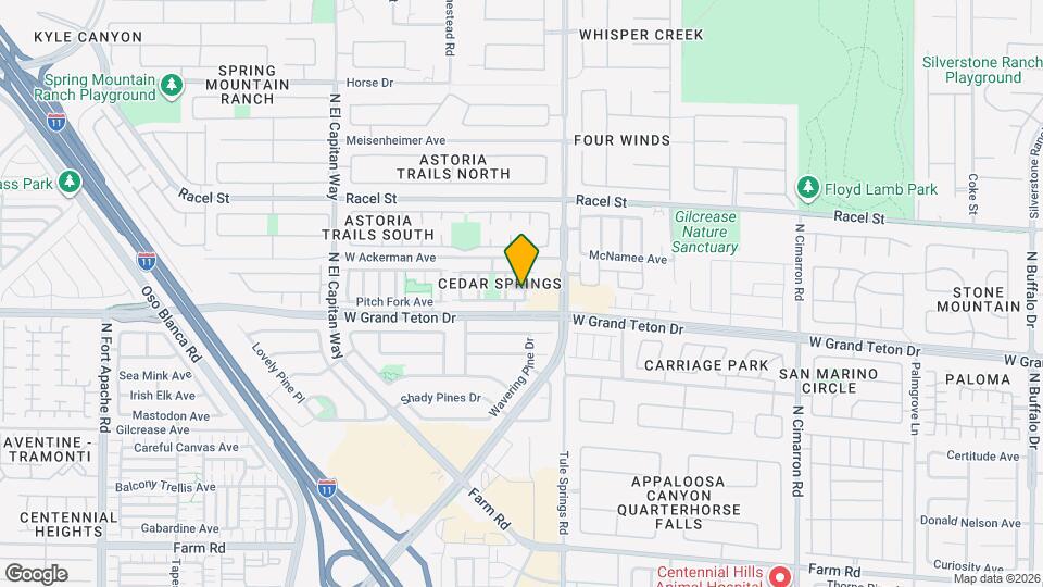 8432 Cheerful Brook Ave Map and Location Details