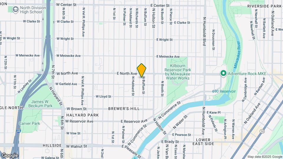 2217 N Buffum St Map and Location Details